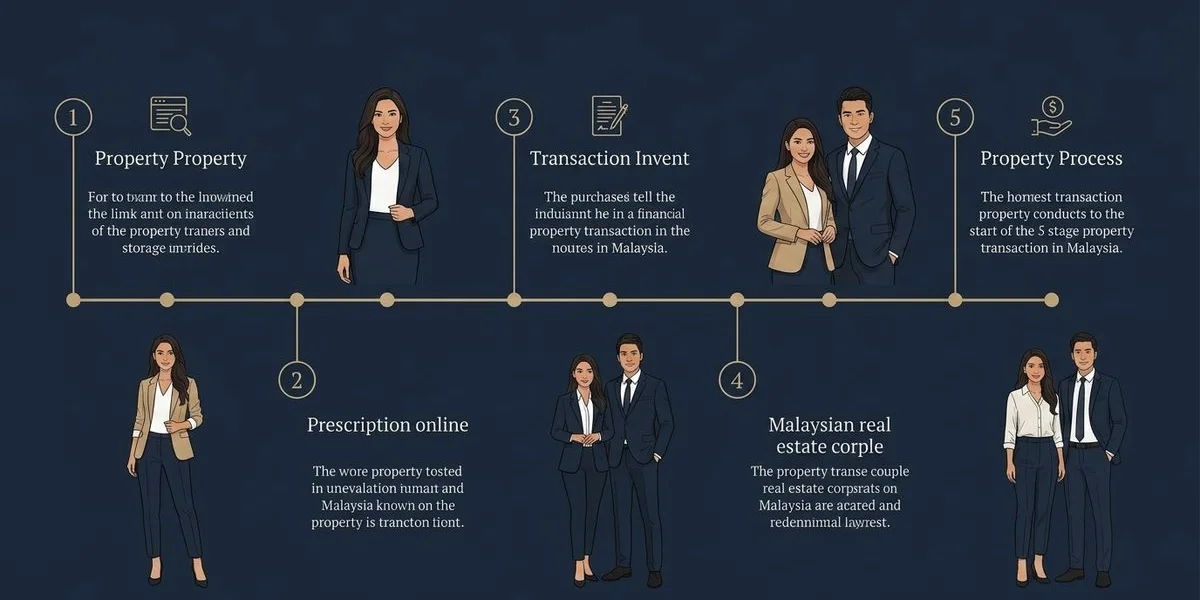 Timeline 5 peringkat proses jualan hartanah