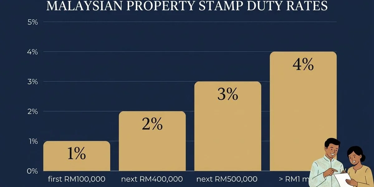 Stamp duty bracket visualization
